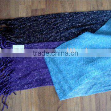 Long style stwarm and nice acrylic lady scarf