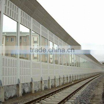 Factory offer aluminum sheet Sound Barrier /highway noise screen