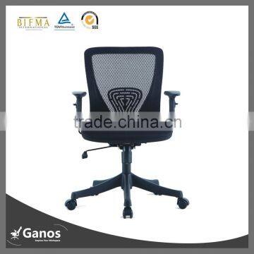 black mesh staff chair for modern office