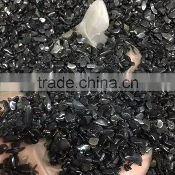 Nature obsidian gravel crystal for decoration
