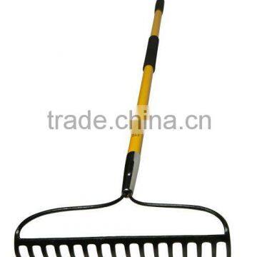 fibreglass handle forged bow rake