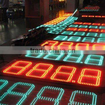 PH10 red led display ph10 1r petrol gas station screen xxxxx vxxx video