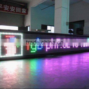 Factory Directly Provide 12V Led Car Message Moving Scrolling Sign Display