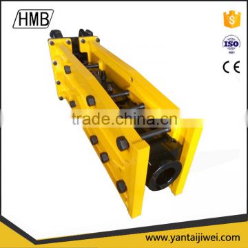 Hydraulic rock breaker hammer for excavator