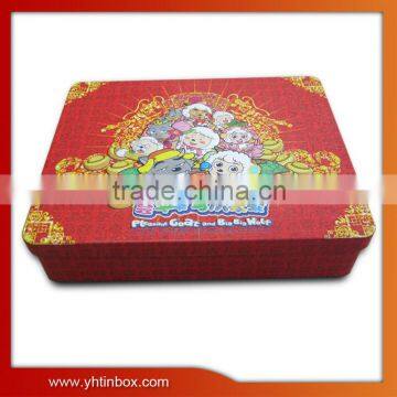 cartoon gifts tin box for kids