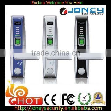 2016 Hot Robust Housing Made Zinc Alloy OLED Display USB Biometric Fingerprint Degital Door Lock