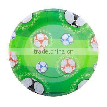 wholesale Soccer Fan Lunch Plates- Boys Birthday- Birthday Parties