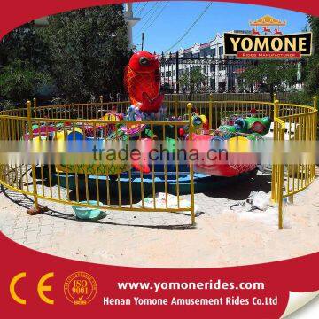 Customized Amusement Park Hot Selling Equipment Rides Fish Carousel Rides photo-4