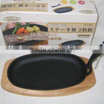 Cast iron frypan