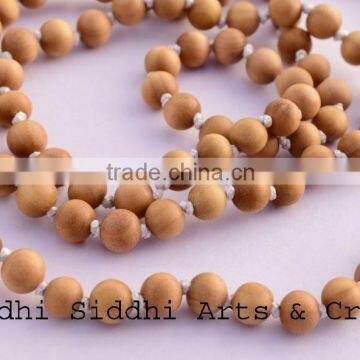 brown aromatic mala/wood mala beads/chinese religious