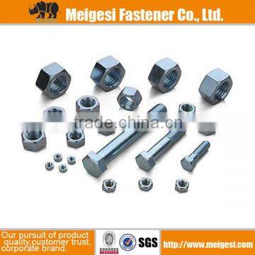 China Manufacture Supply high quality good price carbon steel/stainless steel standard hex bolt and nut