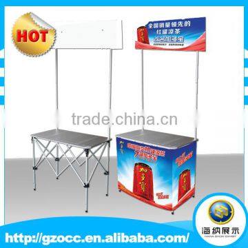 Hot Sales! New Pop up Promotion Table,promotion Counters Table in China