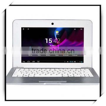 10.1" VIA8880 Dual-core 512MB 4GB Cheap Chinese Mini Android 4.2 Laptop Netbook Silver