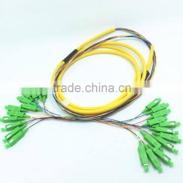 Chinase High Quality 12 Cores SC/APC to SC/APC Mini Breakout Patch Cord photo-4