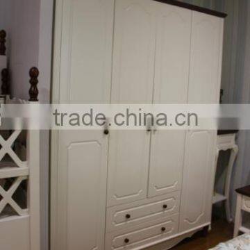 2016 Mediterranean Style Solid Wood Bed With 1.5m and 1.8m