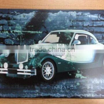 decorative car flat tin plates