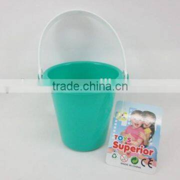 Promotional summer toys plastic beach buckets wholesale,have EN71/6P/ASTM/3C/HR4040 certificates Y6863653