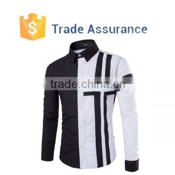 Custom Mens Slim Fit Shirt,Long Sleeves Casual Shirt, High Quality Men Shirt photo-4