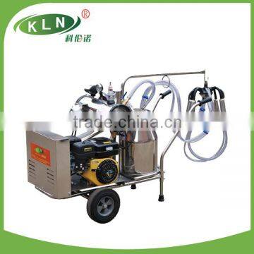 oil and electrical vacuum pump milking machine