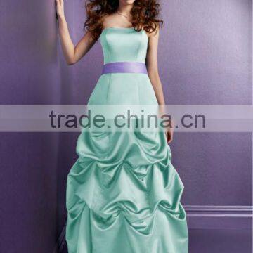 LL023 Long Beautiful Bridesmaid Dress 2013