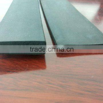 customized waterstop leakproof flat sponge epdm rubber/rubber edge trim strips/epdm profile