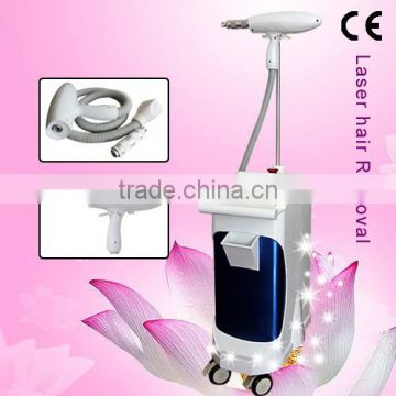 Q Switch Laser Machine Big Spot Size Nd Yag Long Pulse Laser Hair Removal System For Vascular Treatment Mongolian Spots Removal