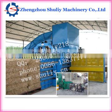 Waste paper baling machine/cardboard baler horizontal baler