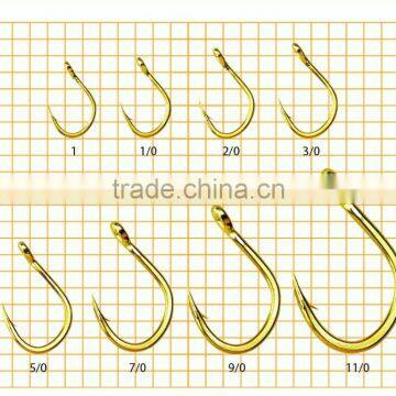 High carbon steel fishing jigging hooks