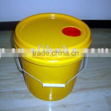 plastic bucket for storage machine oil