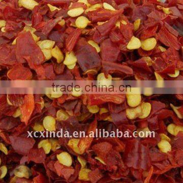 Dry Red Hot Chili Flakes With Seed