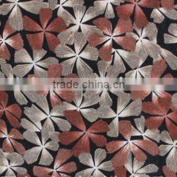 2015 Newest Pigment Printed Pongee Brushed Fabric photo-2