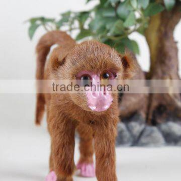 Handmade Real Like Animal Stuffed Plush Monkey Toy