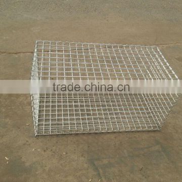 Galvanized rock welded gabion stone welded gabion retaining wall