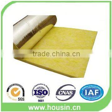 Roofing heat insulation fiber glass wool with aluminum foil