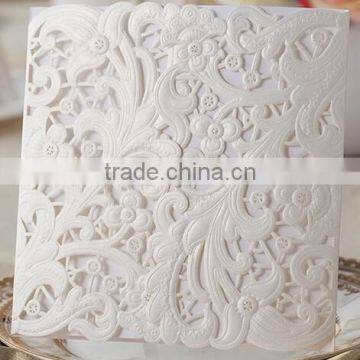 Tree Shape Handmade Wedding Invitation Card photo-2