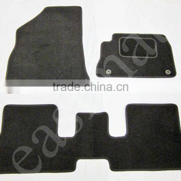 Car Mat For Peugeot 3008 Deluxe Tailored Carpet Car Floor Mats 2009 onwards Black