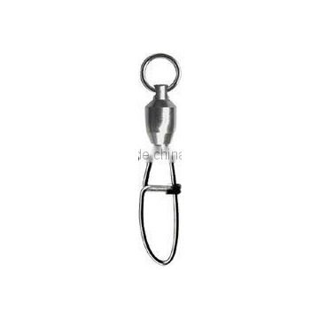 Fishing accessory Ball bearing swivel with interlock snap