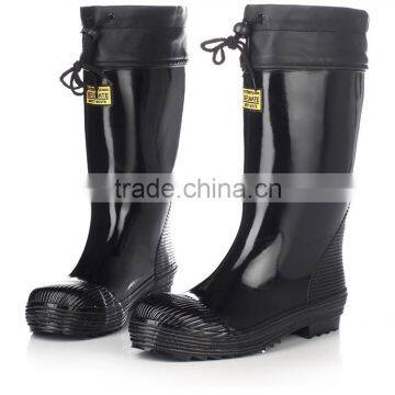 Natural Rubber Men Safety Working Boots Equipped With Steel Toe Cap and Steel Midsole photo-3