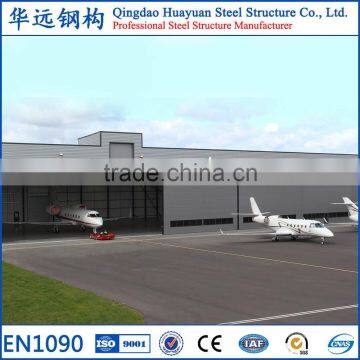 Large Span Prefab Structural Steel Aircraft Hangar for Sale