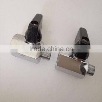 1/4" 3/8" 1/2"hot Sale Male Thread Brass Ball Valve photo-3