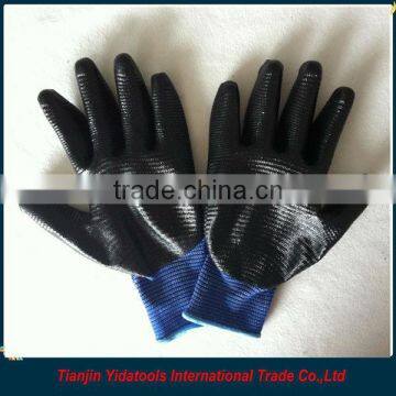 Nitrile Coated Zebra Nylon Gloves photo-2