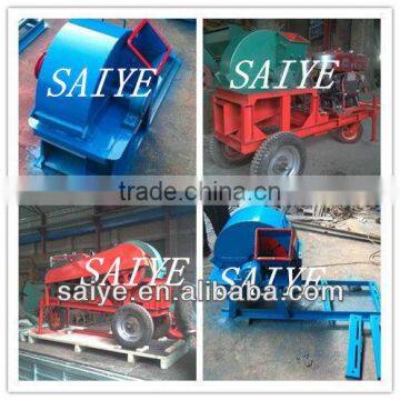 500kg/h wood slicing and crushing machine