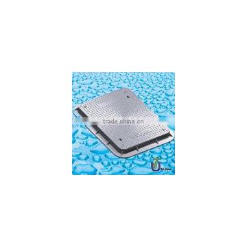 SMC Manhole Cover Clear Open 600mm x 450mm B125 C250 With Lockable Bolt /smc square manhole cover