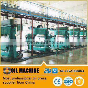 Simple Design Camellia Sinensis Oil Making Machine Camellia Oil Refinery Workshop Teaseed Oil Production Line