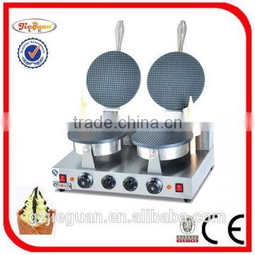 CE certified Stainless Steel 2-plate Electric Ice Cream Cone Maker(ZU-2)