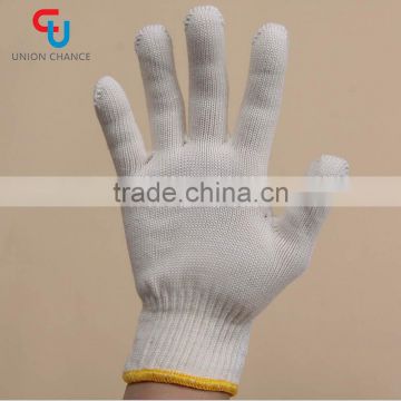 Wholesale white cotton work gloves OEM