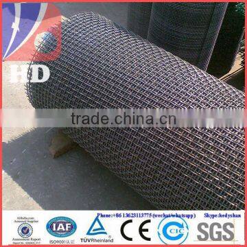 Plain Weaving 45mn 65mn Manganese Steel crimped wire mesh / wire mesh screen