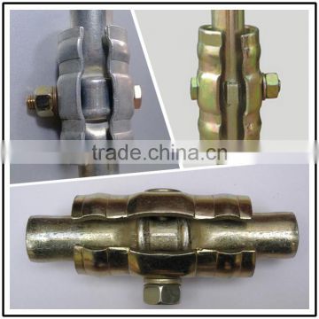 Galvanized sleeve type scaffold couplers for construction