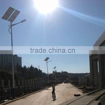CE, ISO certificated high quality street & garden lighting solar integrated street light