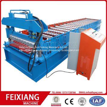 Shutter door color steel roll forming machine